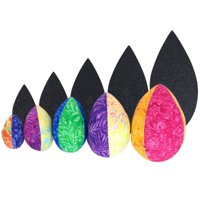 Perfect Fabric Eggs 5 Piece Template Set