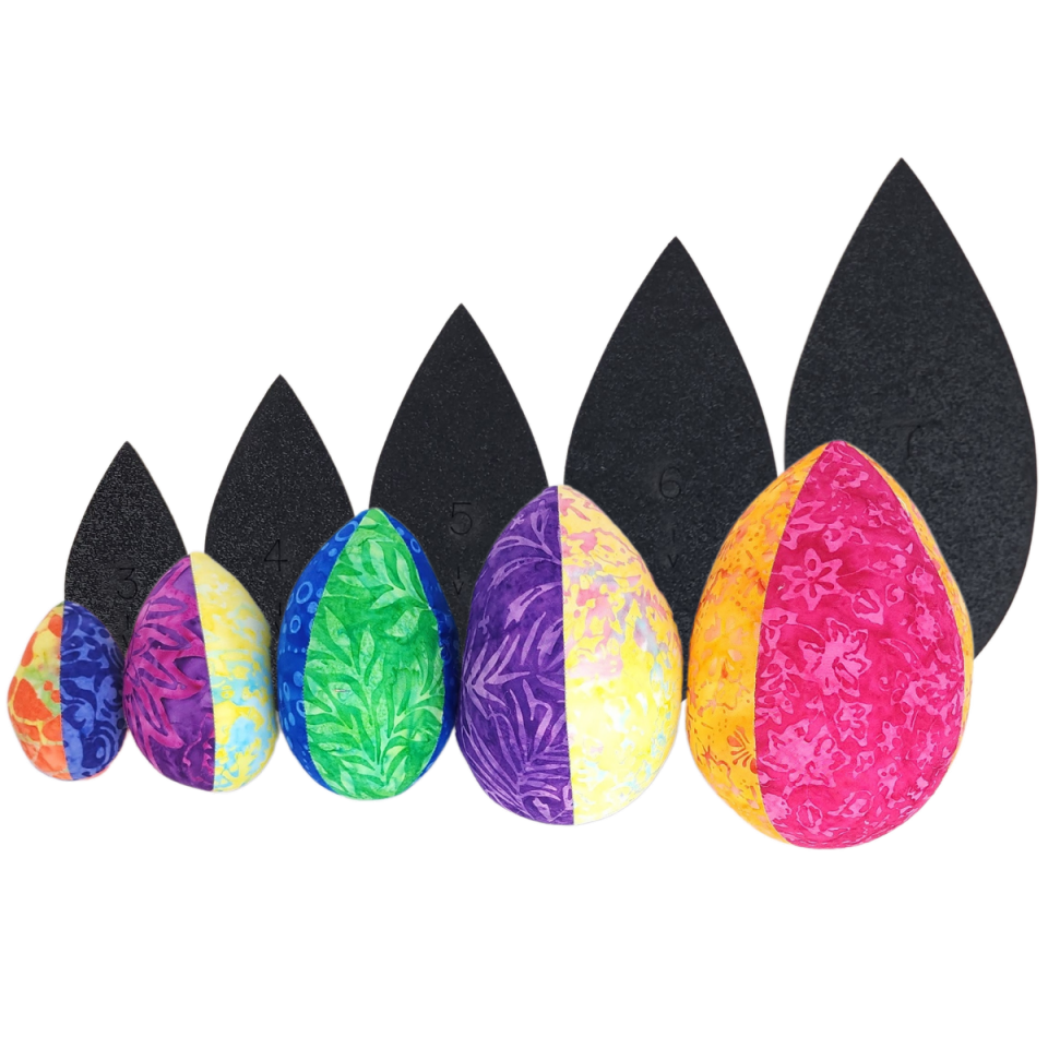 Perfect Fabric Eggs 5 Piece Template Set