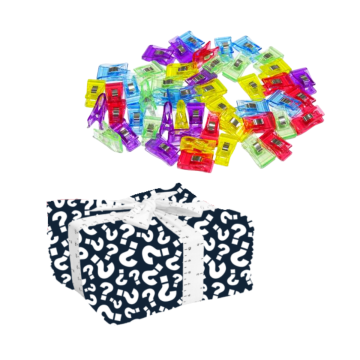 Clips with Bag- Widemouth & 4 yd Mystery Fabric