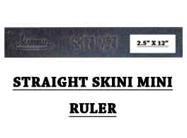 Martelli Skini-Mini Ruler 2.5 x 24 - 641453111259