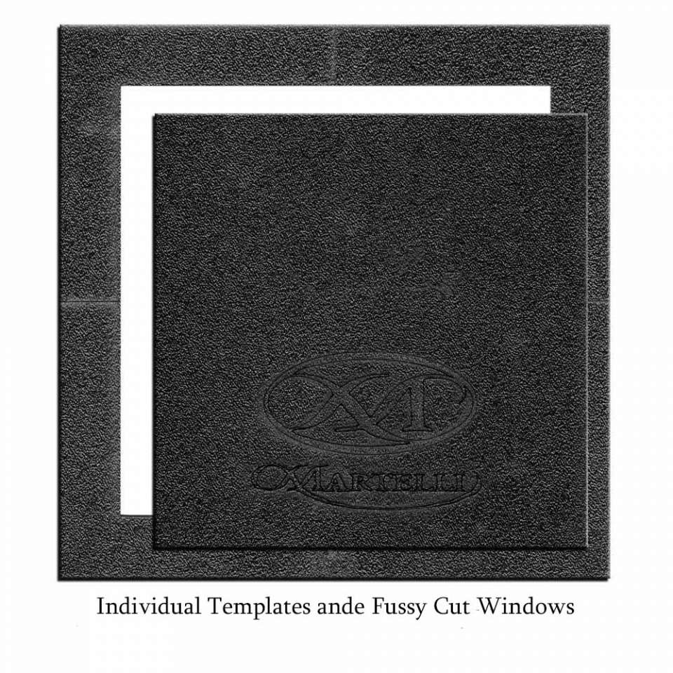 Square Template and Fussy (XXL Size)