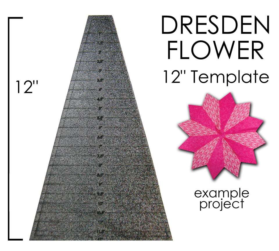 Dresden Flower 12"