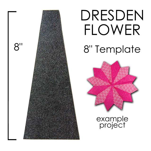 Dresden Flower 8"