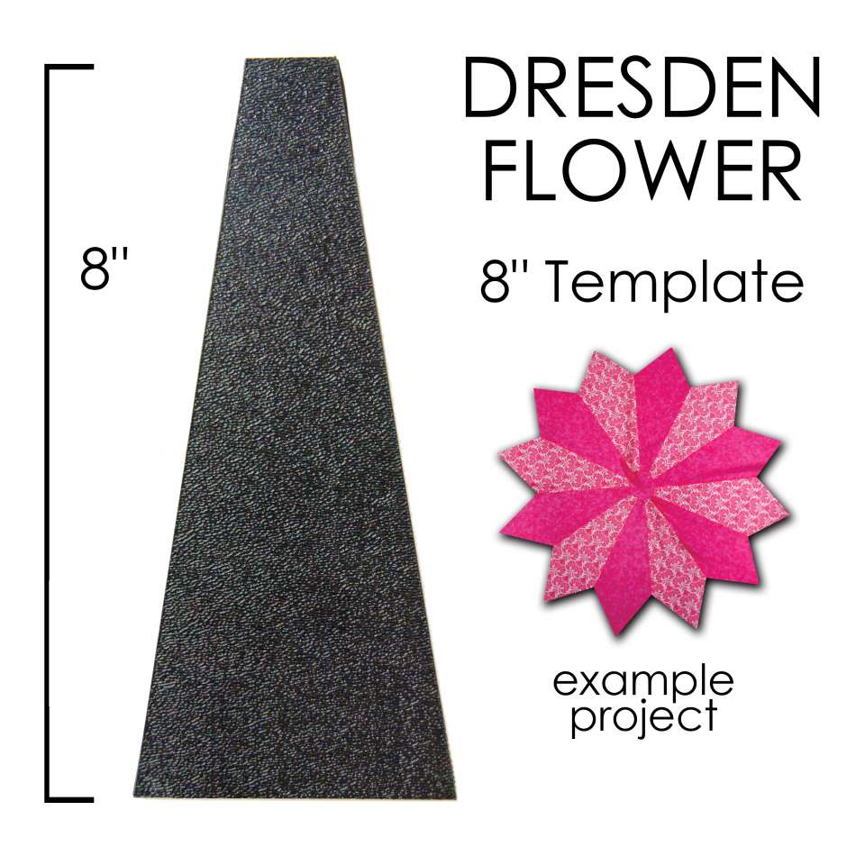 Dresden Flower 8"