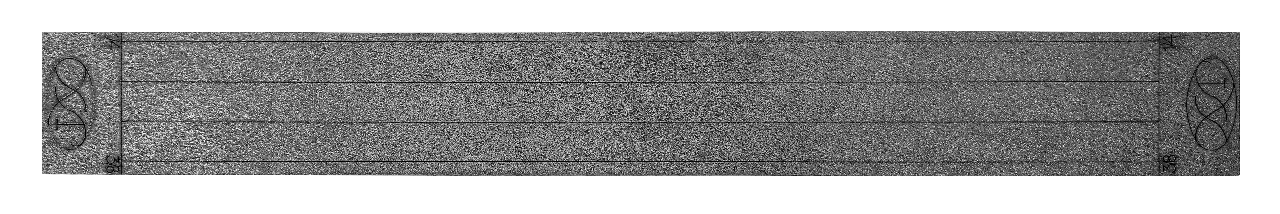 Seam Allowance Strip Ruler 1 4 3 8 
