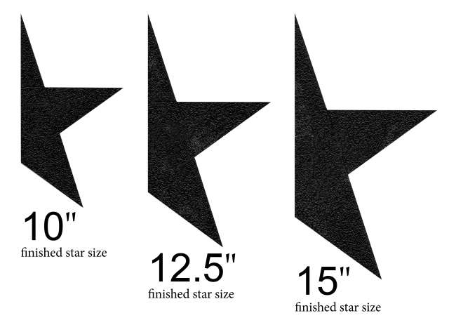 Star Template Set (LARGE) star-template-set-large