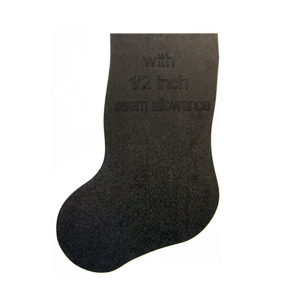 21.5" Christmas Stocking Template