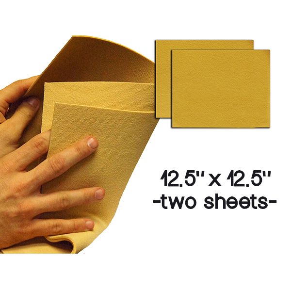 No Slip Material Two Sheets 12.5"x 12.5"