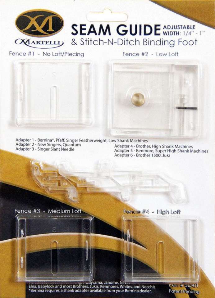 Stitch-in-the-Ditch Seam Guide