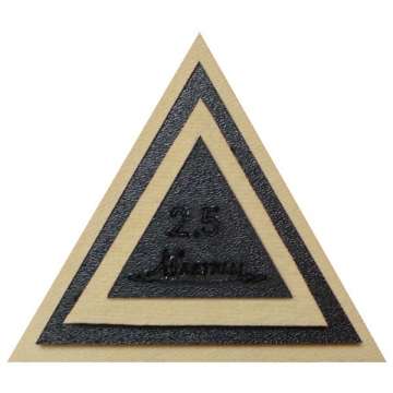 Small Triangle Template Set (2.5" - 5.5")
